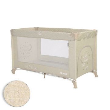 Patut pliabil Noemi, 1 nivel, Fog Beige Star