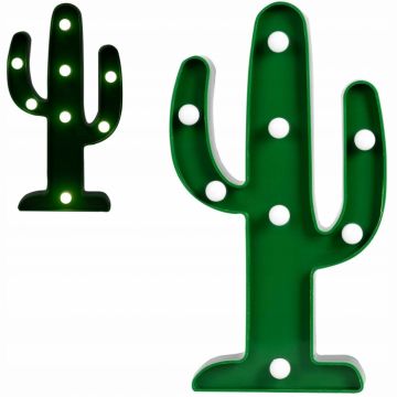 Lampa de veghe Ricokids in forma de cactus 740901 Verde