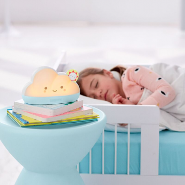 Lampita Skip Hop multifunctionala cu melodii si alarma Dream Shine