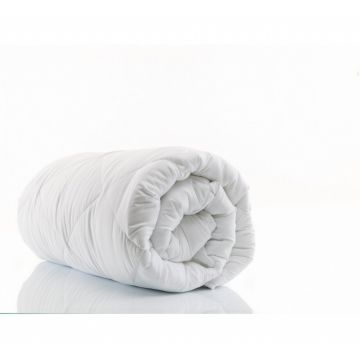 Pilota din 100% bumbac ranforce, 95x145 cm, Cotton Box, White