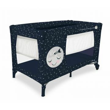 Asalvo - Patut pliant cu doua nivele Smooth Moon, 120x60 cm