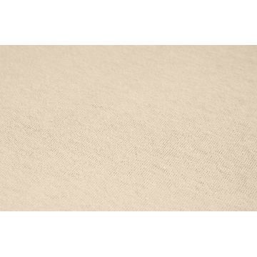 Cearsaf de bumbac jersey cu elastic Sensillo 120x60 cm cappuccino