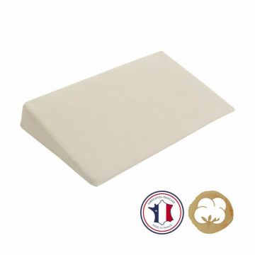 na plan inclinat 10 Grade din Bumbac Organic ptr.patut 60 x120 cm Candide