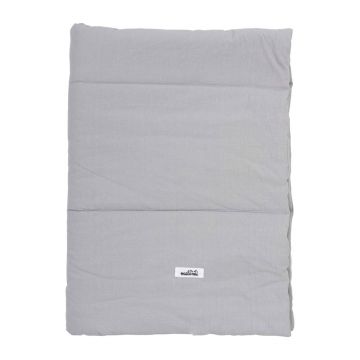 Pătură pentru copii gri deschis din bumbac 80x100 cm – Malomi Kids