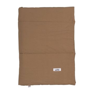 Pătură pentru copii maro din bumbac 80x100 cm – Malomi Kids