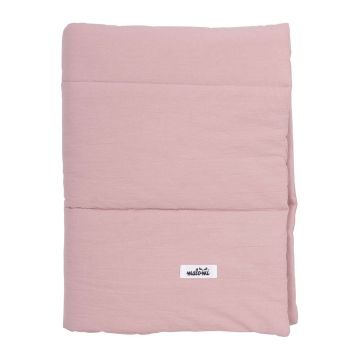 Pătură pentru copii roz din bumbac 140x200 cm – Malomi Kids