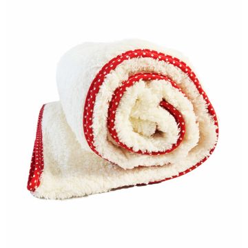 Paturica groasa pentru copii CH-264 Ecru 90x80 cm