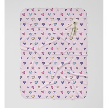 Pătură pentru copii roz 85x125 cm – OYO kids