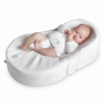 Red Castle - Saltea fiziologica bebelusi Cocoonababy, Alb