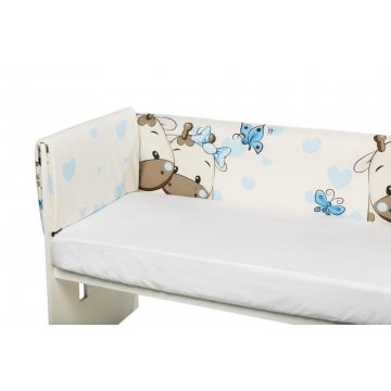 Aparatori laterale maxi pentru patut UMe Blue Aparatori laterale maxi pentru patut UMe Blue