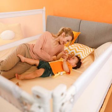 Bariera laterala pat, inaltime ajustabila 70-90 cm, Diverse dimensiuni si culori