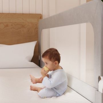 Bariera protectie pat copii, rabatabila, H 70 - 83 cm, 150 cm