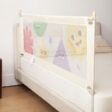 Bariera protectie pat Empria, model Basic interconectabil, reglabil si culisant, inaltime ajustabila 62-93 cm, Diverse dimensiuni