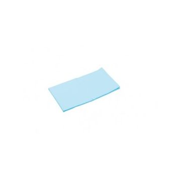 Cearsaf cu elastic pentru saltea 120 x 60 cm – albastru