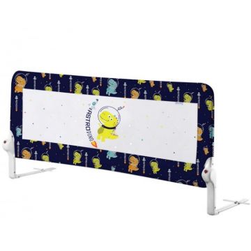 Margine de siguranta pentru pat, rabatabila, inaltime 48 cm, 120 cm, Astro