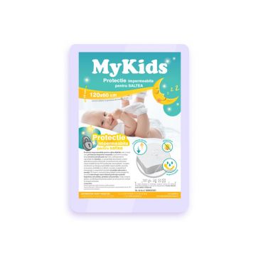 Protectie impermeabila MyKids pentru saltea 105x70 cm