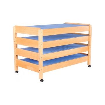 Roti pentru pat gradinita din lemn