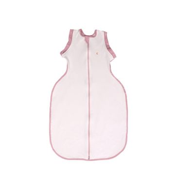 Sac de dormit Swaddle First Sleep Blush Pink 3-6 luni faza 2 pentru bebelusi 74 cm