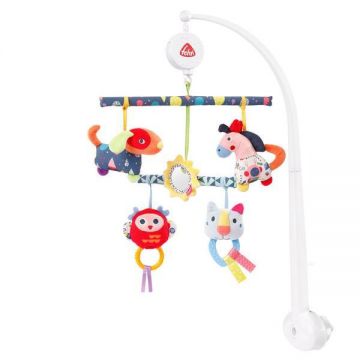 Carusel muzical mobil cu activitati - Prietenii culorilor - Fehn
