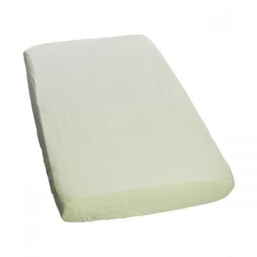 Cearceaf din bumbac cu elastic 120x60 cm Verde deschis