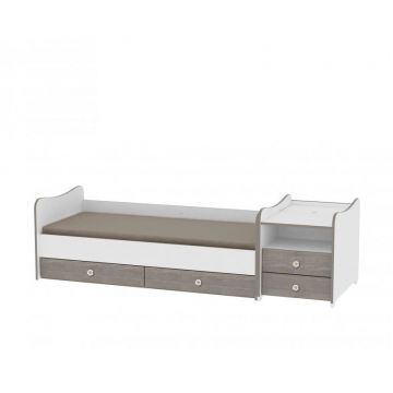 Mobilier transformabil in 2 variante Lorelli Classic, White Coffee