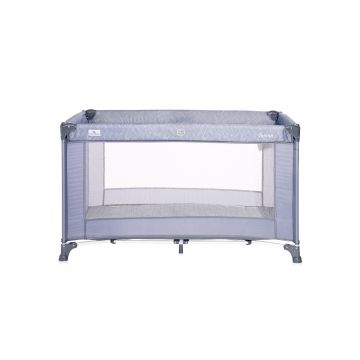 Patut pliabil Lorelli, Torino, 1 nivel, Silver blue