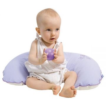 Perna pentru alaptat Minirelax cu husa din bumbac R10