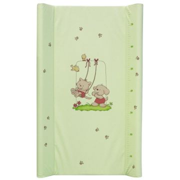 Saltea de infasat cu intaritura, Lorelli, 50 x 71 cm, Green