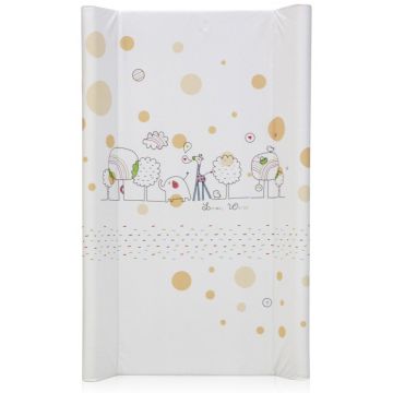 Saltea de infasat cu intaritura, Lorelli, 50 x 80 cm, Beige