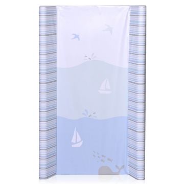 Saltea de infasat cu intaritura, Lorelli, 50 x 80 cm, Blue