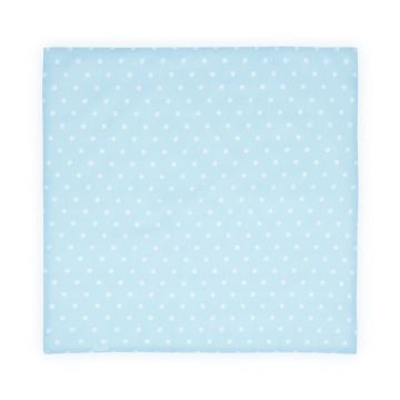 Scutec din bumbac Lorelli 80x80 cm blue dots
