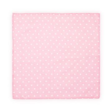 Scutec din bumbac Lorelli 80x80 cm pink dots