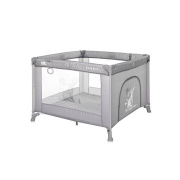 Lorelli - Tarc de joaca Game Zone Fun din Metal, 95x95 cm, Gri