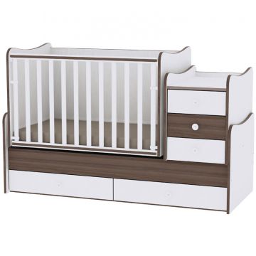 Mobilier MAXI PLUS NEW 10150300026A 167x72x105cm White & Walnut