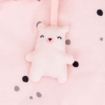 Cosulet scutece si accesorii Kikkaboo Bear with me Pink