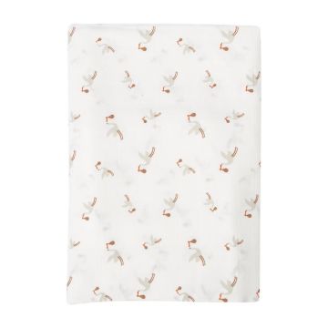 Pătură pentru copii albă din bumbac 120x120 cm Bebemarin – Mijolnir