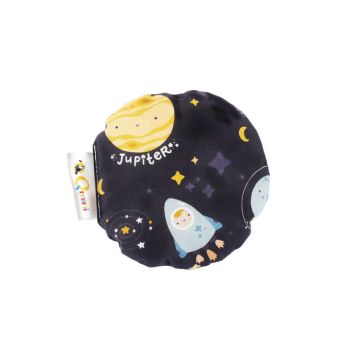 Qmini - Pernuta anticolici umpluta cu samburi de cirese, Cu husa din bumbac, Diametru 14 cm, Milky Way