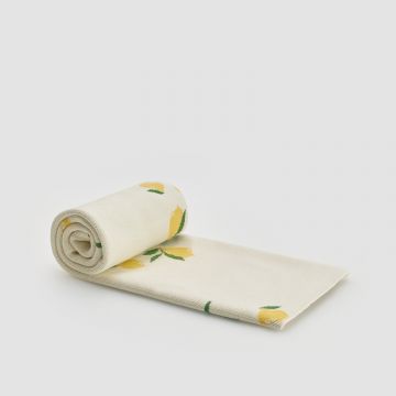 Reserved - Pătură cu motiv pentru copii - Ivory