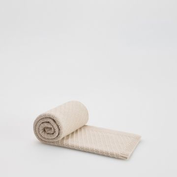 Reserved - Pătură din bumbac - Ivory