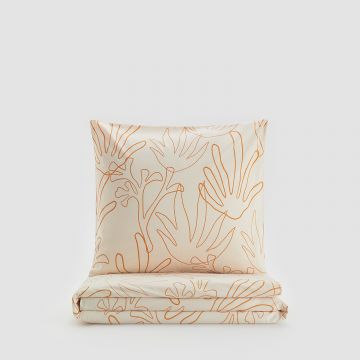 Reserved - Set lenjerie de pat din bumbac, cu imprimeu cu rac - Multicolor