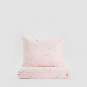 Reserved - Set lenjerie de pat din bumbac - Multicolor