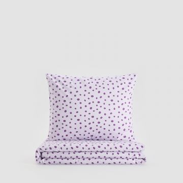 Reserved - Set lenjerie de pat din bumbac - Violet