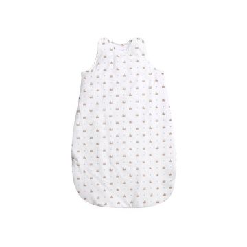 Sac de dormit Lorelli Ranfors 100 cm White with Crowns