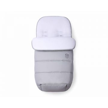 Sac de dormit pentru carucior Kikka Embroidered grey