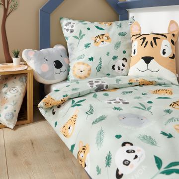 Sinsay - Set lenjerie de pat din bumbac - Multicolor