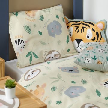 Sinsay - Set lenjerie de pat din bumbac - Multicolor