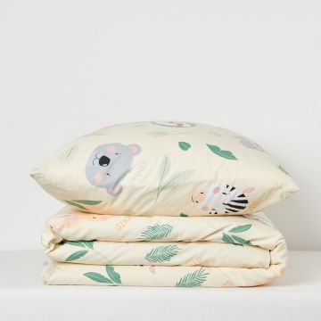 Sinsay - Set lenjerie de pat din bumbac - Multicolor