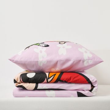 Sinsay - Set lenjerie de pat din bumbac - Violet
