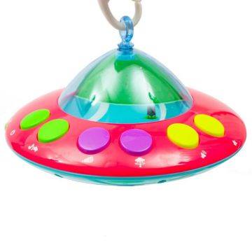 Carusel muzical Baby Mix pentru patut bebelusi Blue