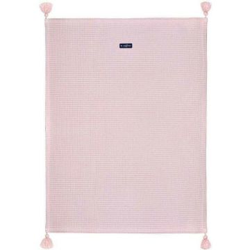 Patura de waffle bumbac 75 x 100 cm Womar Zaffiro AN-3ZKV-012